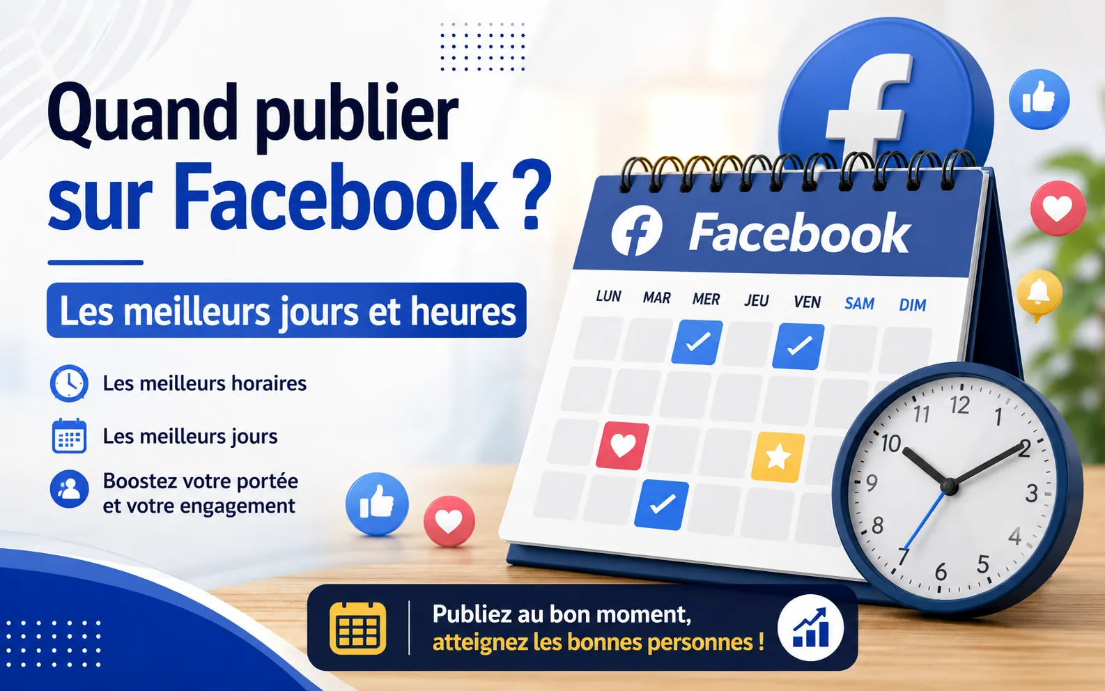 Quand publier sur Facebook