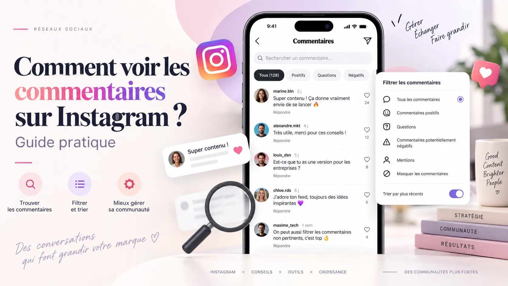 comment voir les commentaires sur instagram
