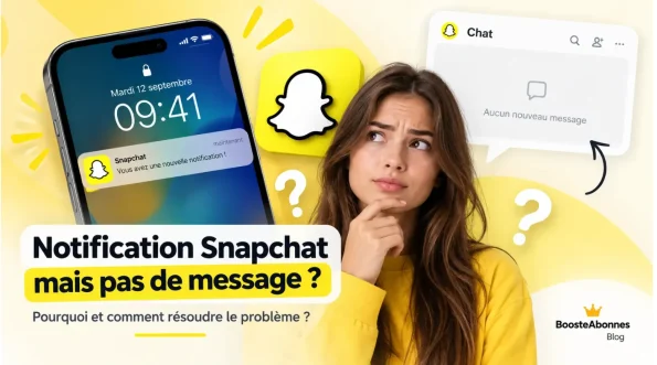 notification snapchat mais pas de message 1