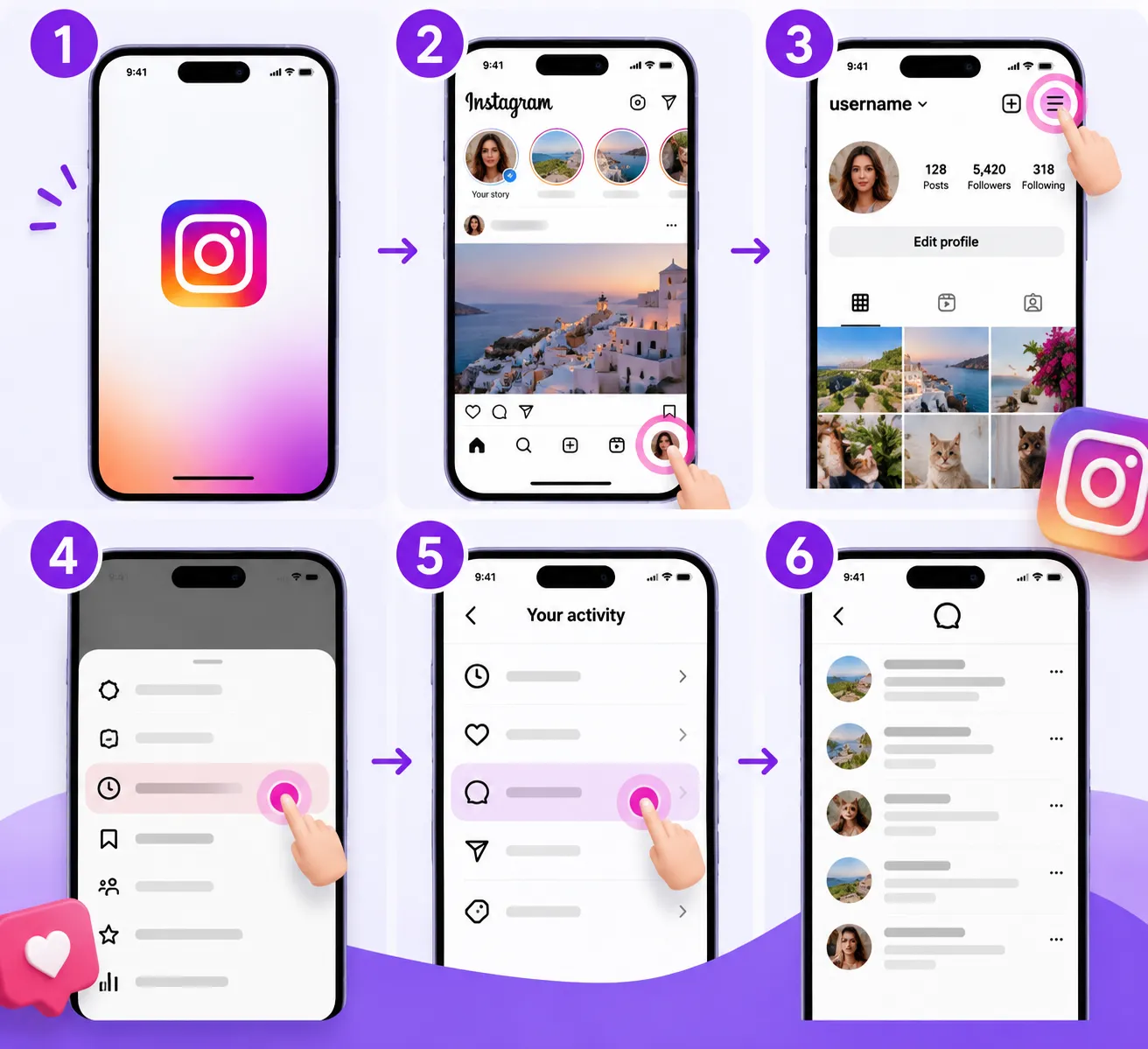 Comment voir les commentaires sur Instagram ? Guide 2026 2 voir ses anciens commentaires sur android et iphone
