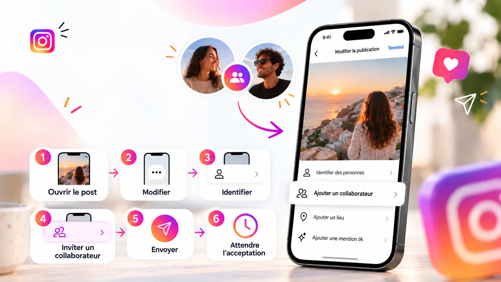 Comment ajouter un collaborateur sur Instagram après publication ? 2 ajouter collaborateur instagram apres publication