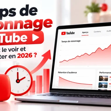 Temps de visionnage YouTube : comment le voir et l&rsquo;augmenter en 2026 ?