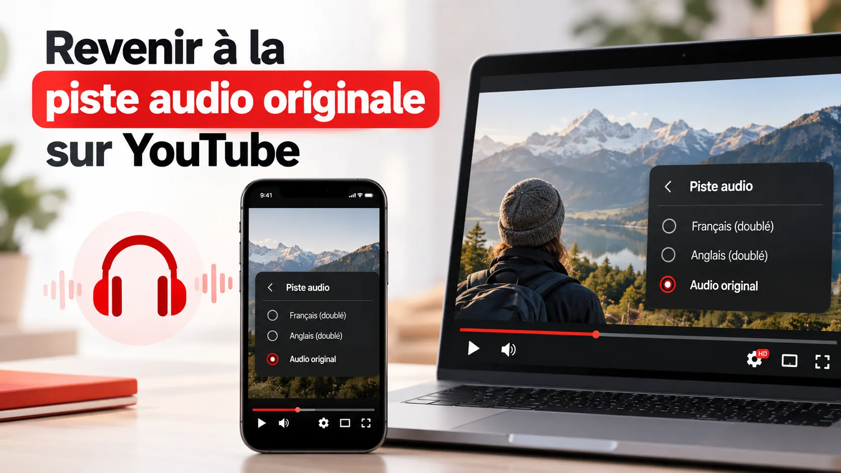 youtube piste audio originale
